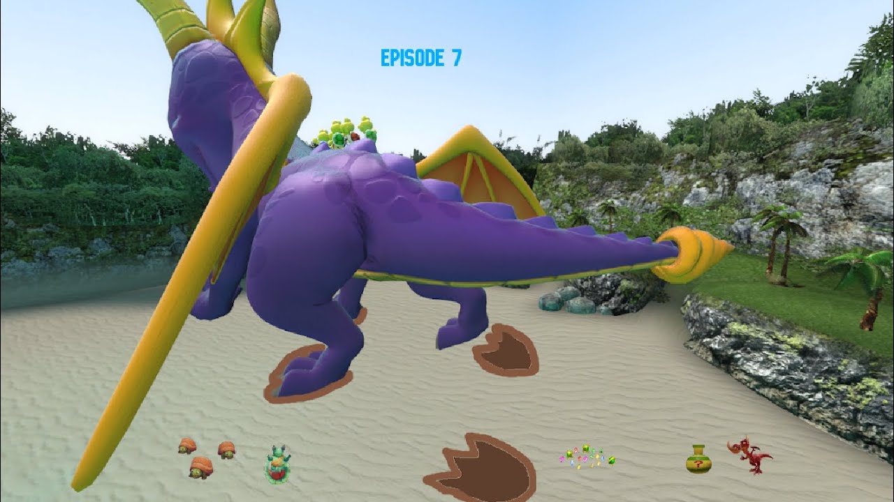 Keaton Koopa Plays: Spyro 2: Ripto's Rage | Ep7 - Skelos Badlands (Burn by Lava)