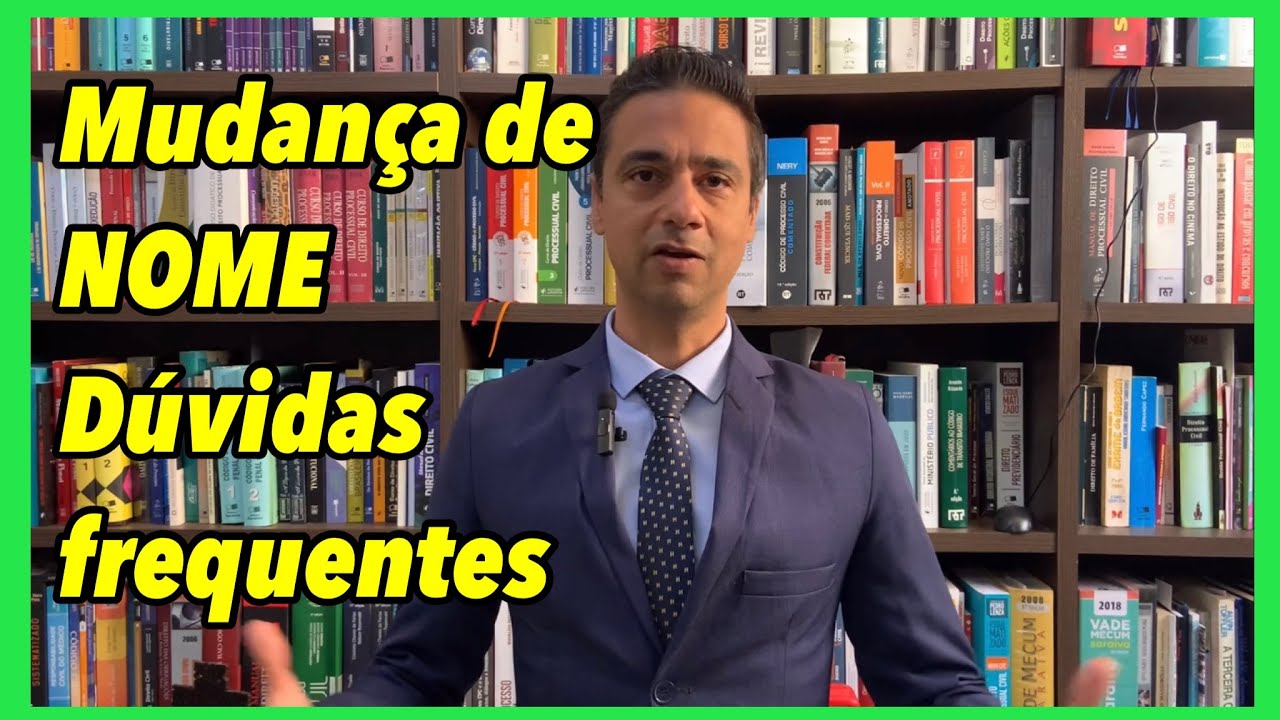 Mudan&ccedil;a de nome. Esclarecendo d&uacute;vidas! Posso fazer no cart&oacute;rio da minha cidade?