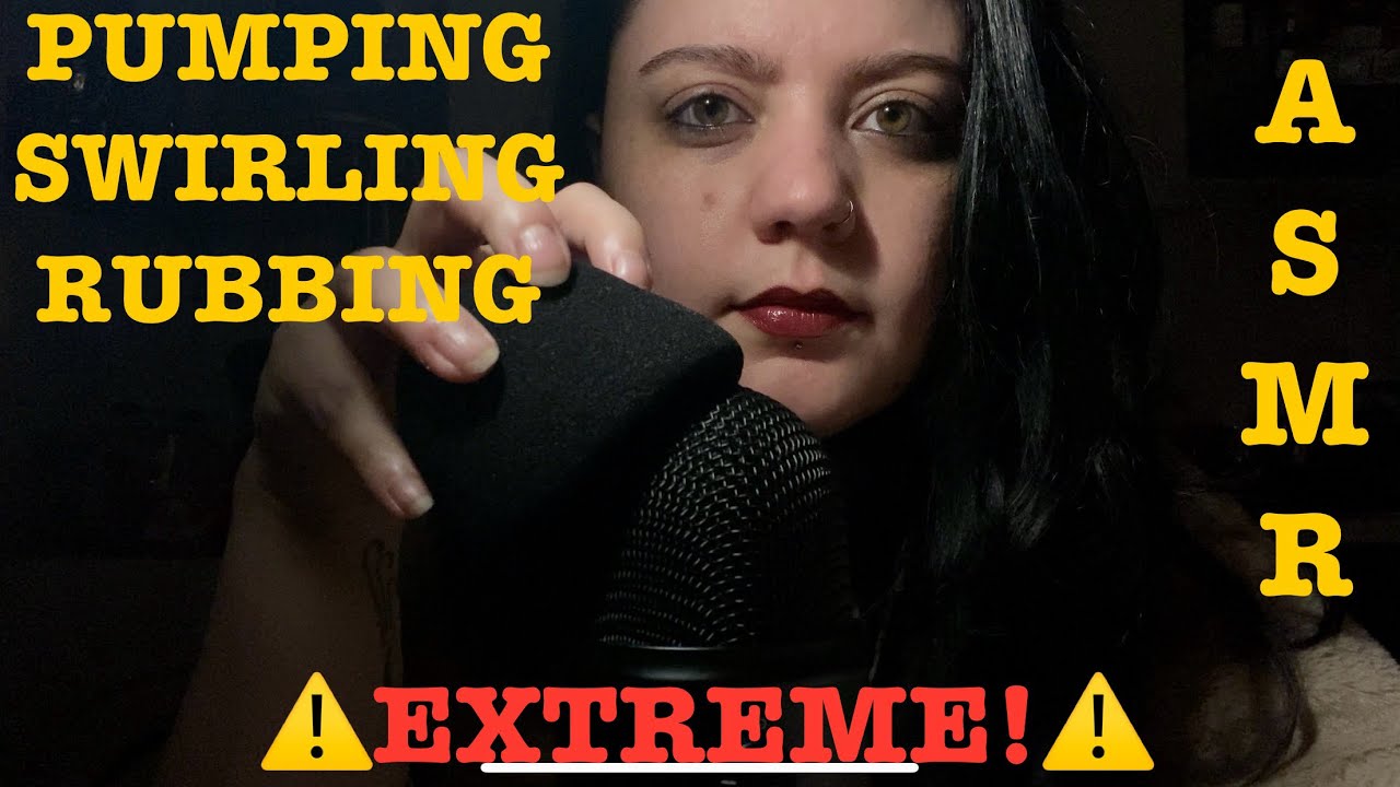 ASMR|⚠️EXTREME PUMPING SWIRLING RUBBING GRIPPING MICROPHONE FAST AGGRESSIVE LOUD On new Blue Yeti