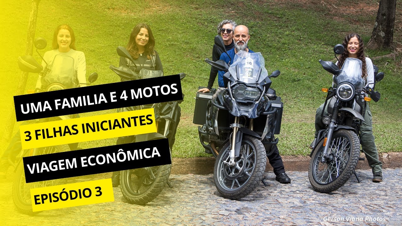 Família de moto dando a volta no Brasil - Episódio 3 : Unaí - MG / Brasília - DF