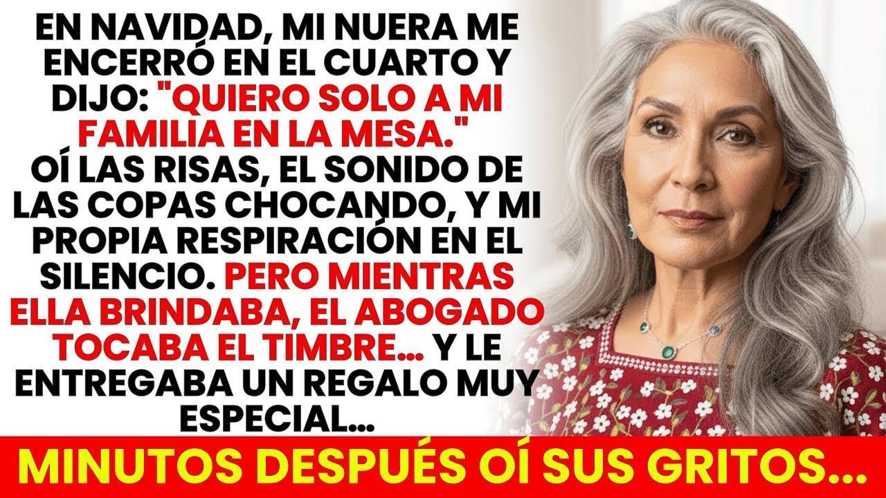 Mi Nuera Me Encerró En El Cuarto En La Cena De Navidad… Pero El Regalo Del Abogado Lo Cambió Todo...