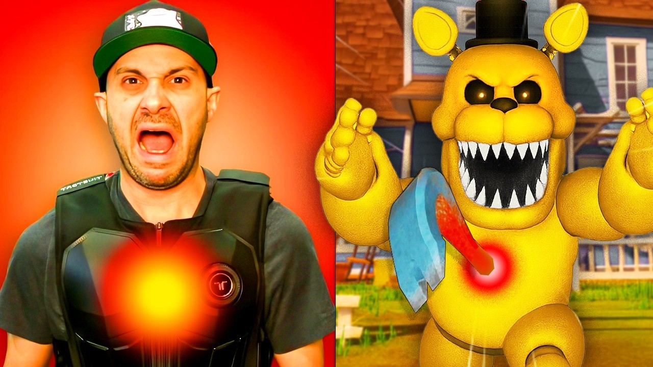 Escaping FAST FREDBEAR, But I Feel ACTUAL Pain!