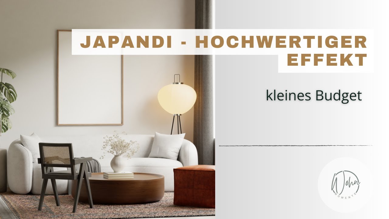 Japandi wohnen – ruhig & hochwertig, auch mit kleinem Budget  | Wohnmomente #japandi #hyggelife