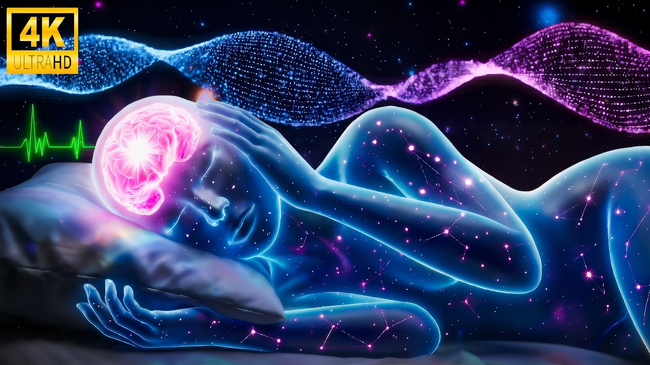 528 Гц + 432 Гц | Музыка для глубокого сна: частота для исцеления всего тела