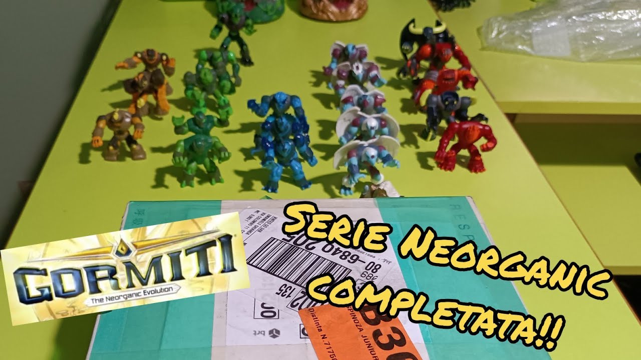 Gormiti Unboxing #6: Ho completato la mia prima serie! Gormiti Neorganic!