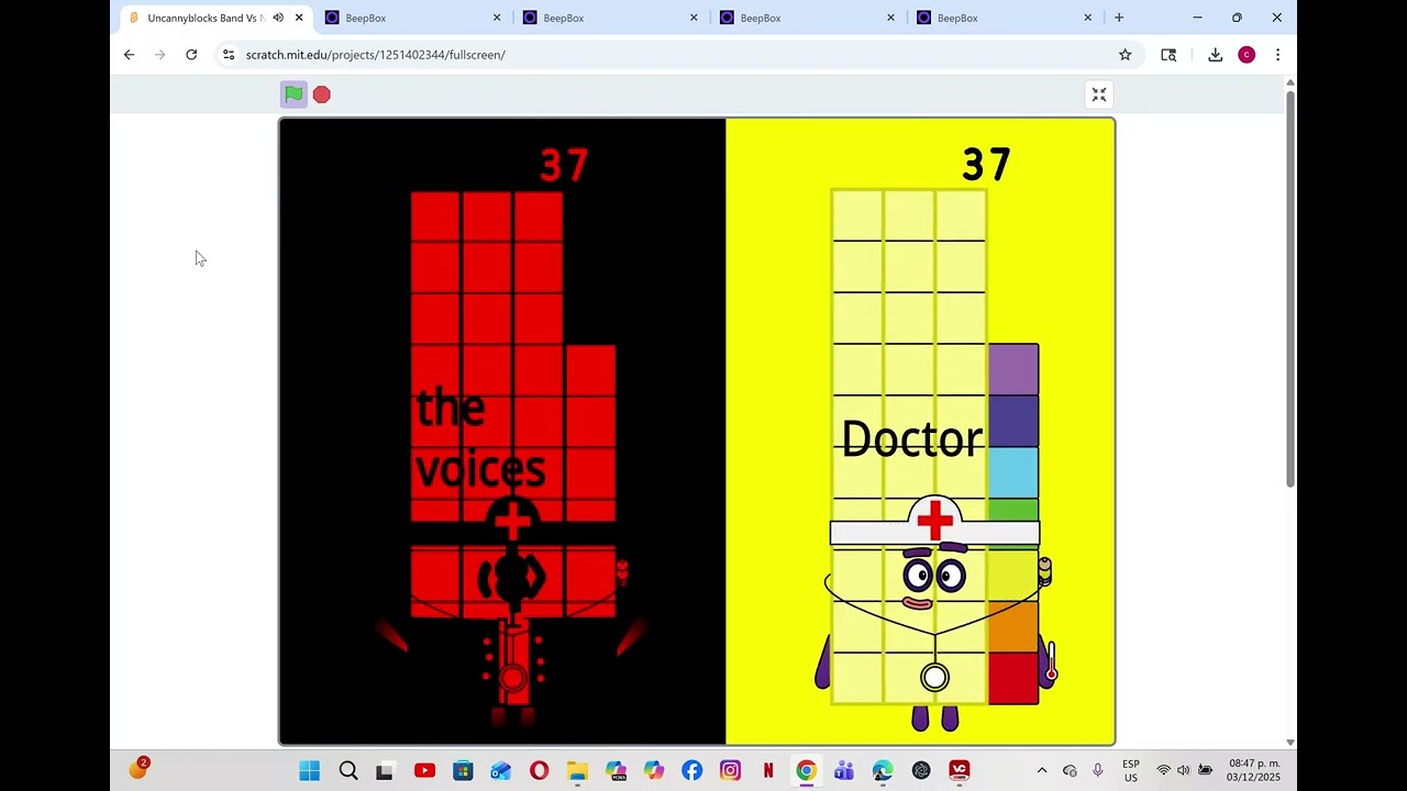 Uncannyblocks Band Vs Number Alternate Take (31-40)