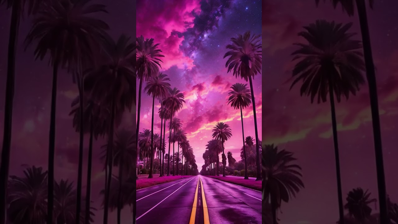 Miami Street Music  #lofibeats #livewallpaper #music #youtubeshorts