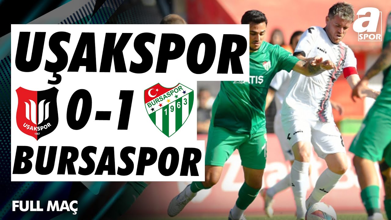Uşakspor 0-1 Bursaspor | FULL MAÇ | Ziraat Türkiye Kupası 2.Tur / 10.10.2024