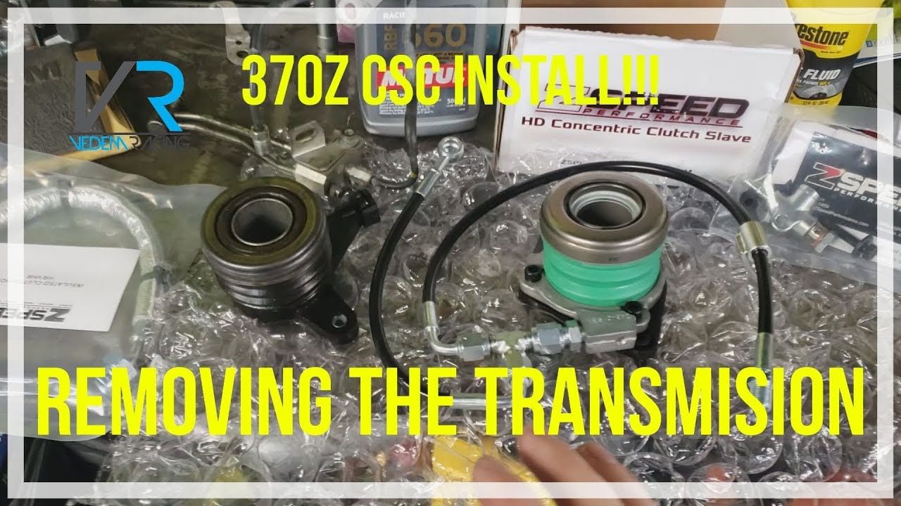 370z TRANSMISSION REMOVAL UNDER 10 MINUTES!!
