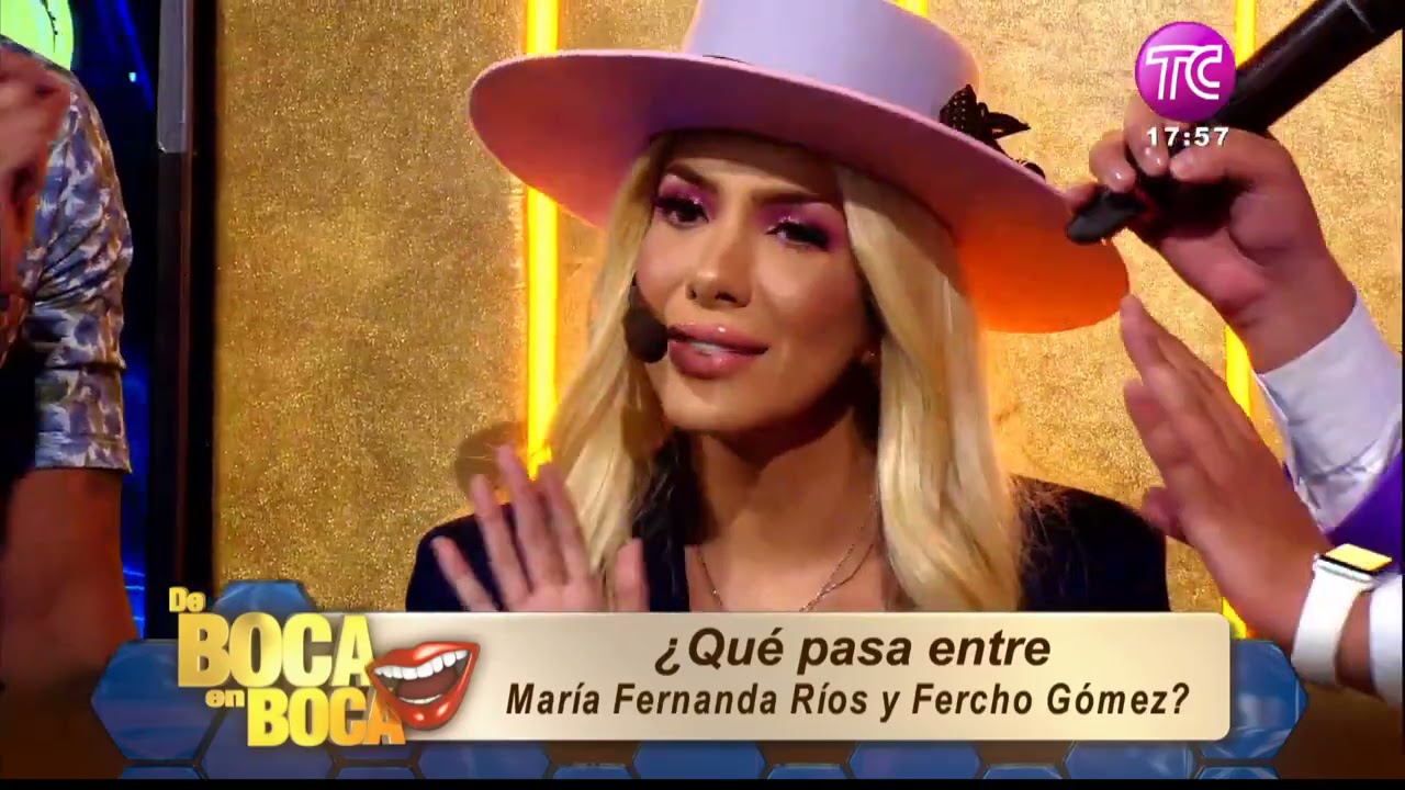Así reaccionó Mafer Ríos cuando le preguntaron sobre Fercho Gómez