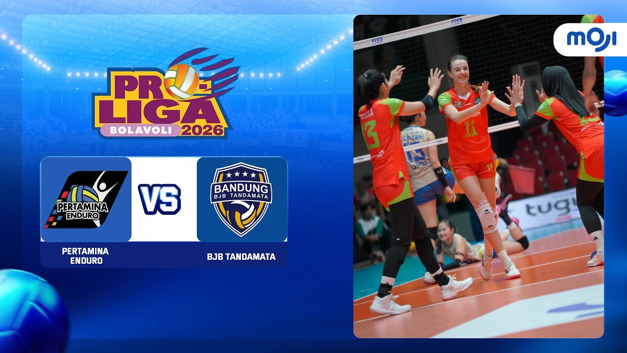 Pertamina Enduro 3-0 BJB Tandamata | Highlight Proliga Putri 2026 | Moji