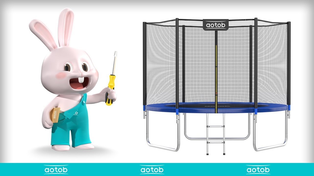 Aotob 8FT Trampoline Assembly Video