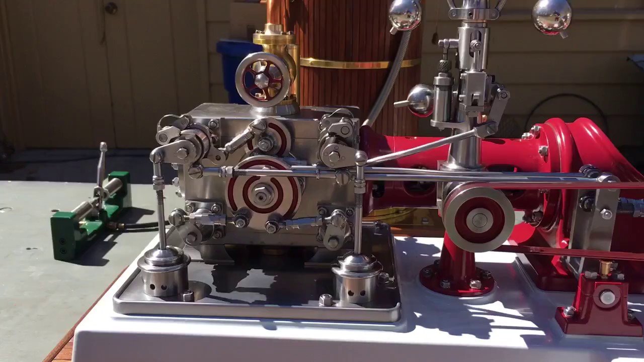 Corliss Model Steam Engine