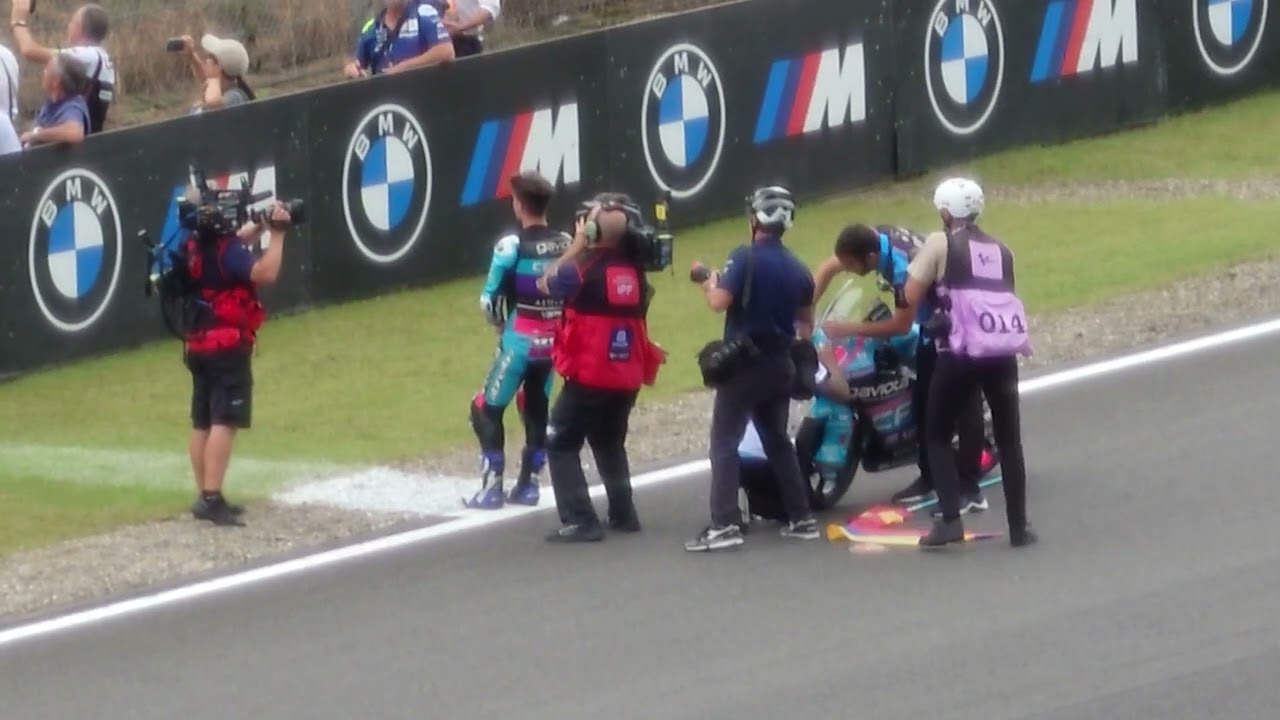 2024 motoGP round16 JAPAN motegi moto3 「world champion」David Alonso winnig run!