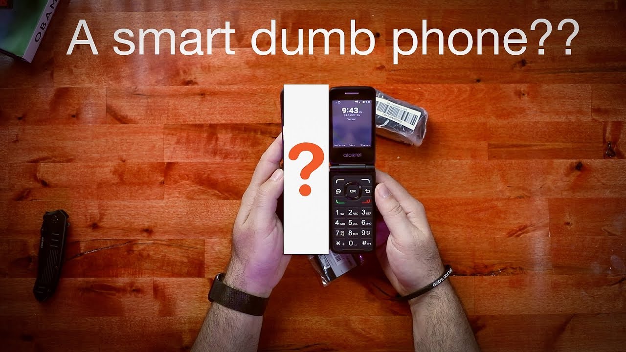 A smart dumb phone?? Alcatel Smart Flip