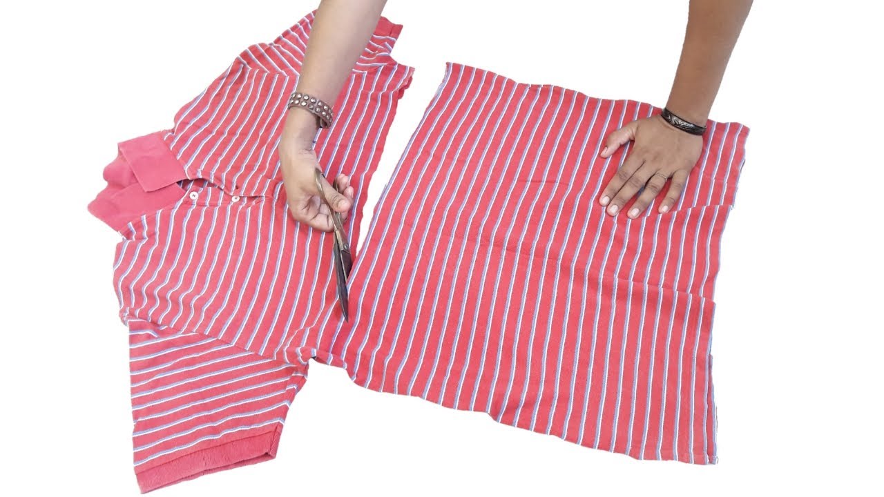 Diy Idea From Old T-shirt // Best Re Use Idea // By Hand made Ideas