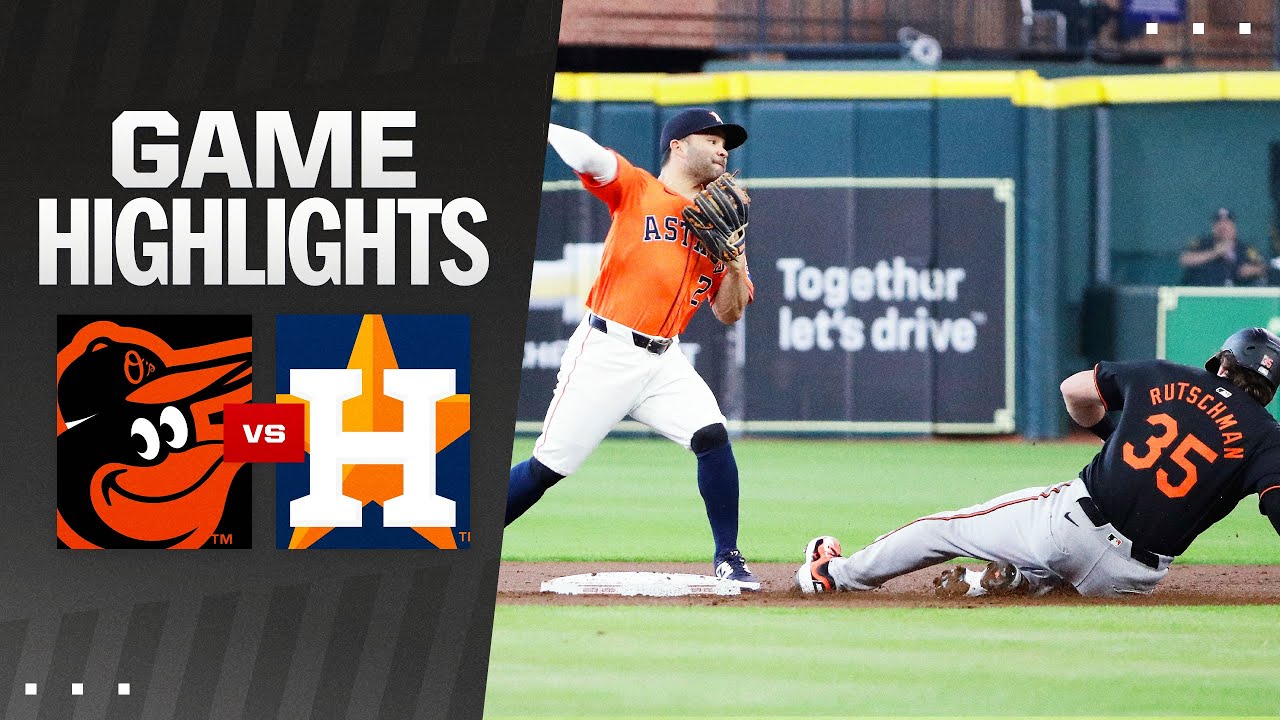 Orioles vs. Astros Game Highlights (6/21/24) | MLB Highlights