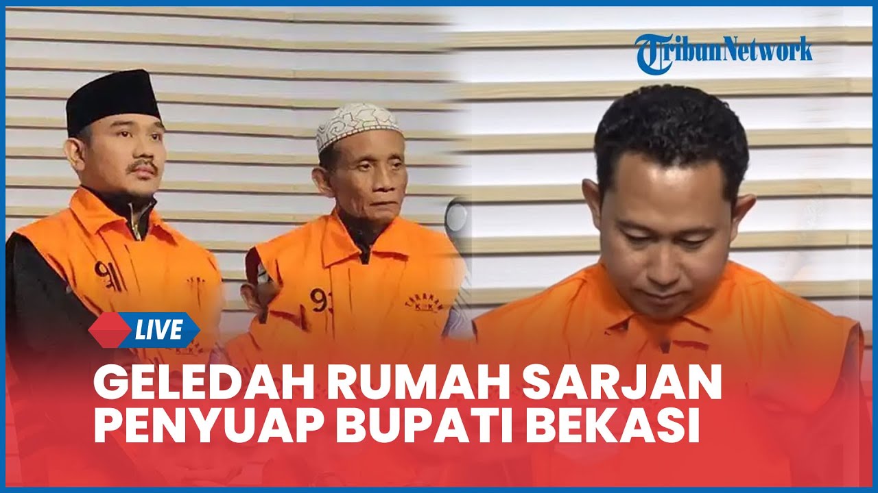 🔴Geledah Rumah Sarjan Penyuap Bupati Bekasi Ade Kuswara, KPK Angkut Dokumen Penting dan Flashdisk