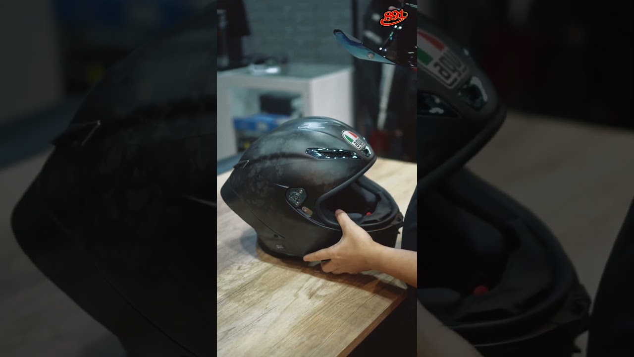 Cara Lepas & Pasang Visor AGV Pista GP RR  #tutorial #891garage #Rooms891 #agvpista