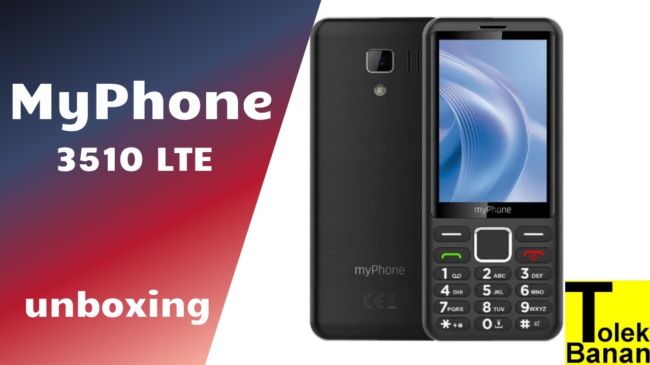 MYPHONE 3510 LTE 4G - Unboxing / Menu & Ringtones / Dzwonki