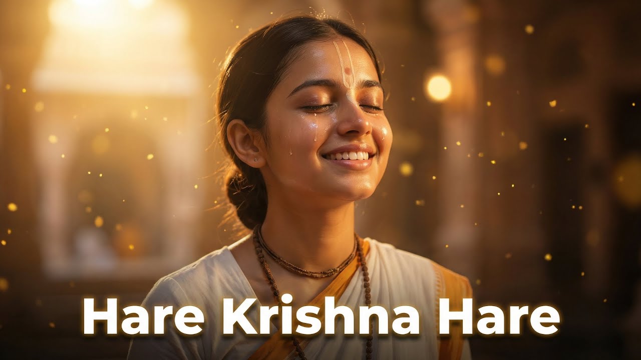 Hare Krishna Hare - Most Soothing Krishna Bhajan Ever