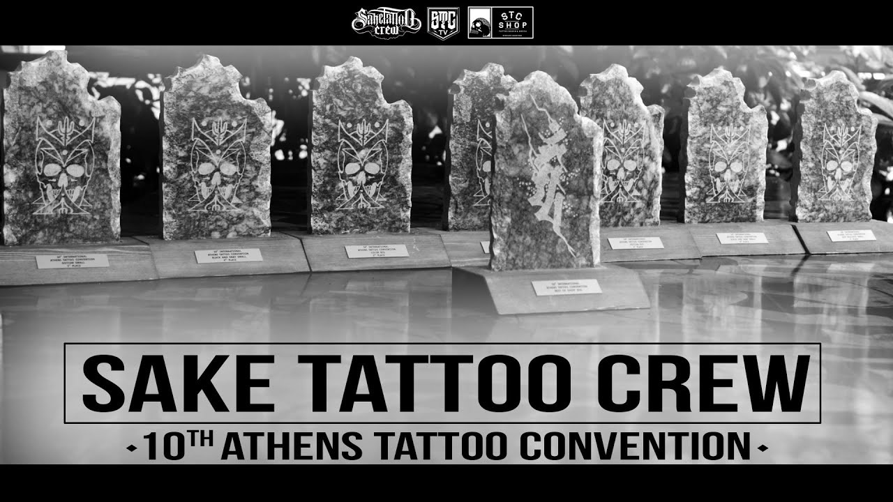Sake Tattoo Crew At 10th Athens International Tattoo Convention