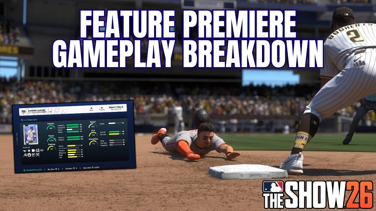 Breaking Down The Gameplay Feature Premiere For MLB The Show 26 #MLBTheShow26 #Baseball #Gaming