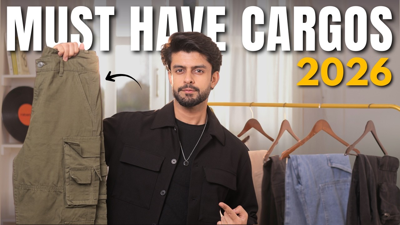 5 CARGOS MEN MUST HAVE | COOL CARGOS FOR SUMMER 2026