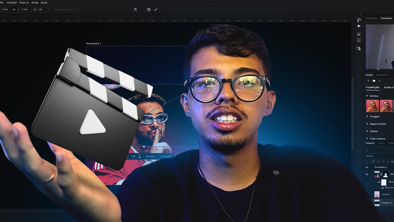 PHOTOSHOPANDO COM VINI | COMO COLOCAR COMPOSIÇÃO DE VÍDEO NO SEU FLYER
