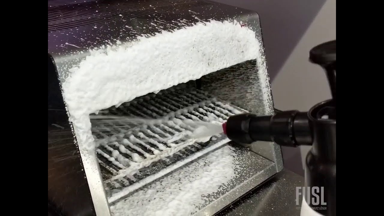 FUSL FOAMSTER ✨ Mit Schaum gegen Dreck & schmutzige Grills - Grill reinigen leicht gemacht