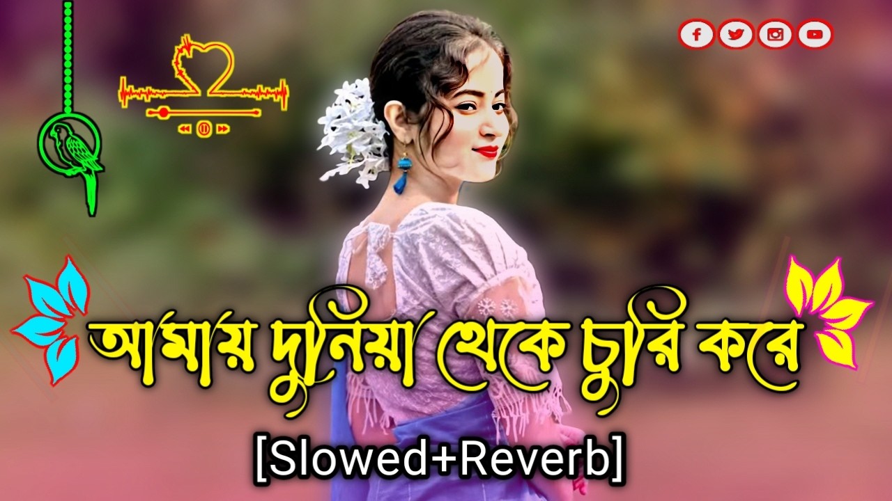 Amay Duniya Theke Churi Kore | আমায় দুনিয়া থেকে চুরি করে ( Slowed Reverb ) Bangla Lofi Song