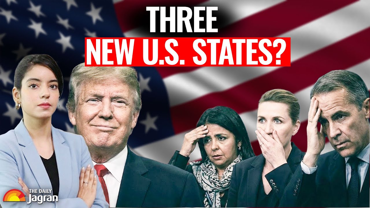 Trump Names 3 New US States! Greenland, Canada And Venezuela In DANGER? Trump's MASTER PLAN!