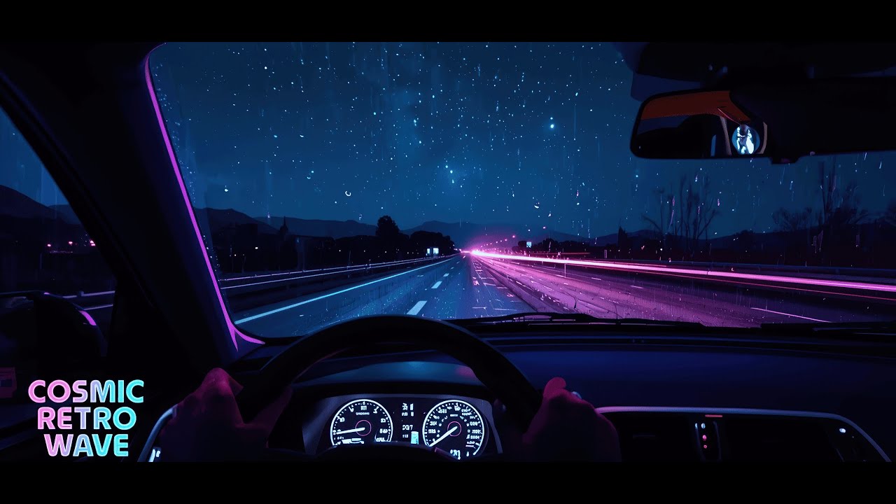 Balearic Beat 🌴 Retro Nights & Neon Sunsets | Cosmic Retro Wave