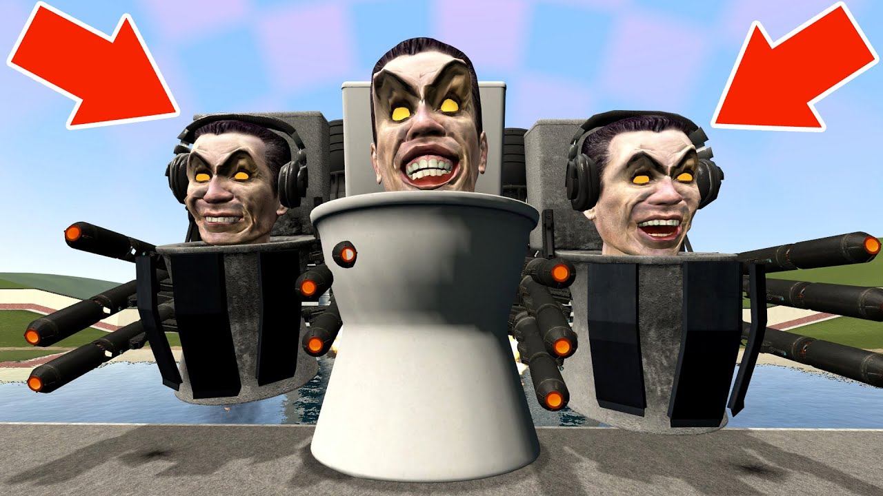 Spartan Kicking All New Skibidi Toilets Memes in the Giant Water Pit #265 - Garry's Mod