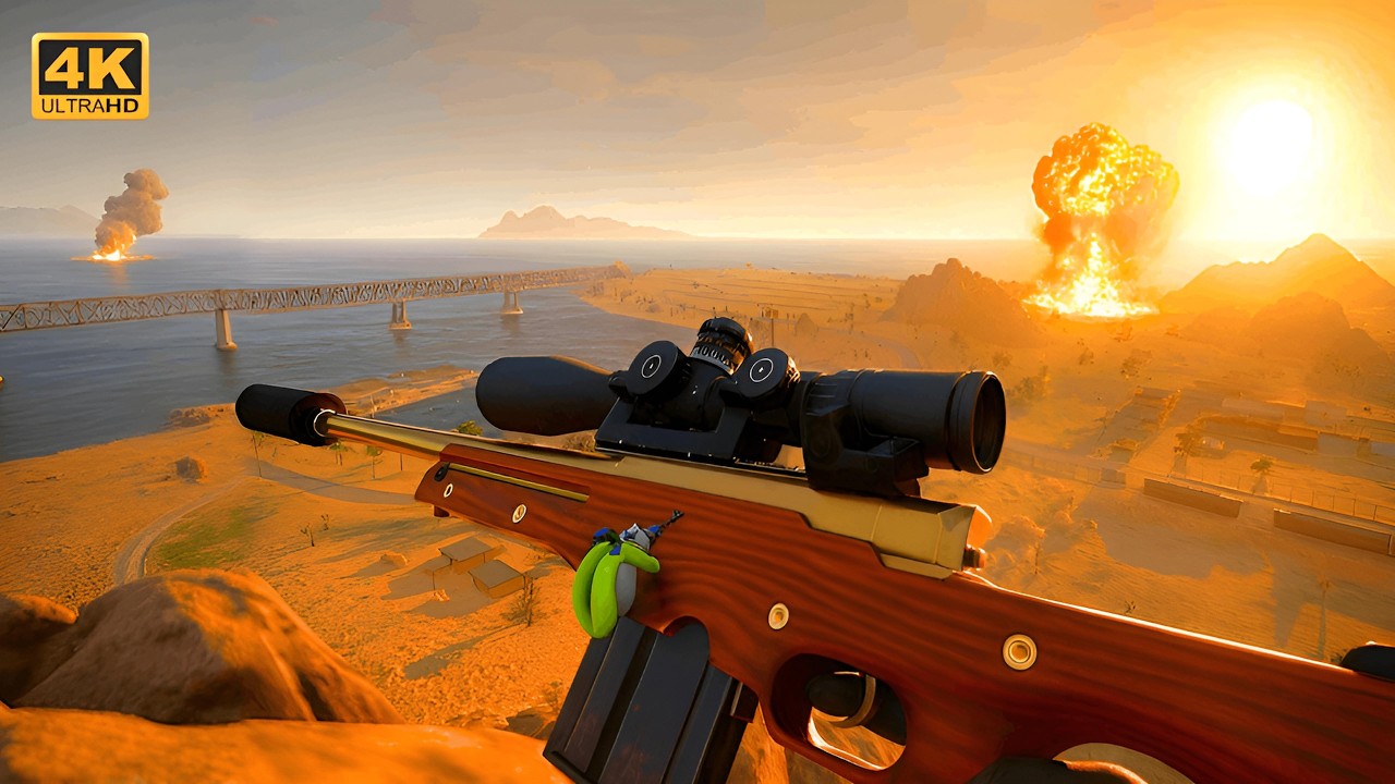 🟢 PUBG PC : ESCAPING ANGRY MIRAMAR SNIPER'S (No Commentary)