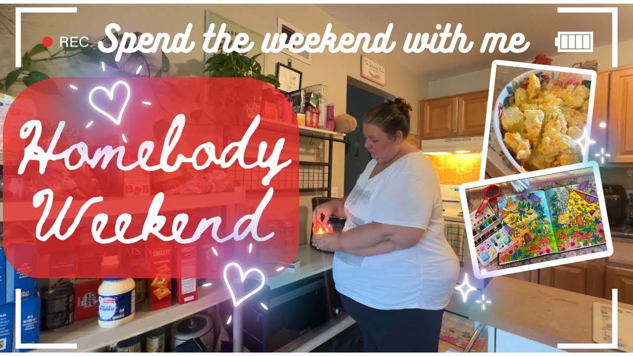 Spend the Weekend with Me | Homebody Chronicles | Cooking | Coloring | Plants 
