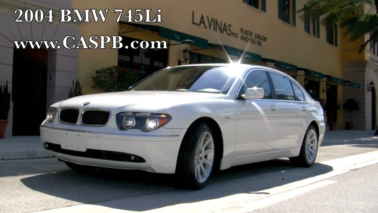 2004 BMW 745li - Alpine White