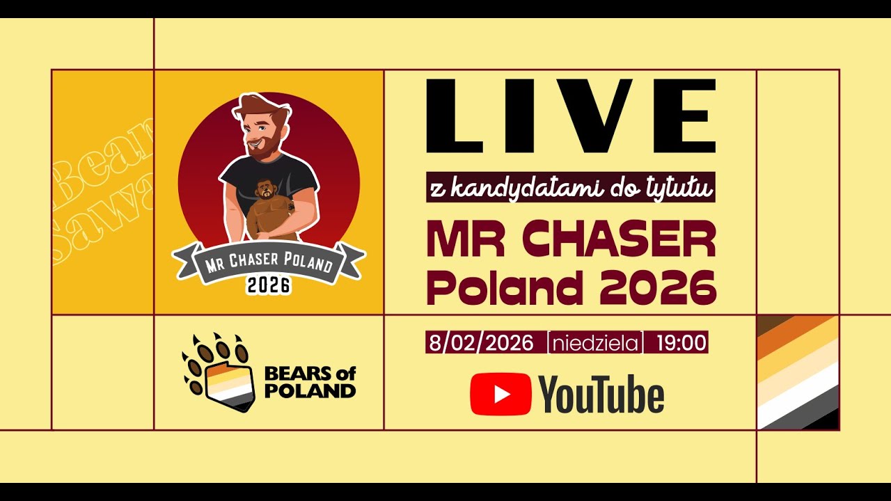 Kandydaci Mr Chaser Poland 2026 - Bears of Poland