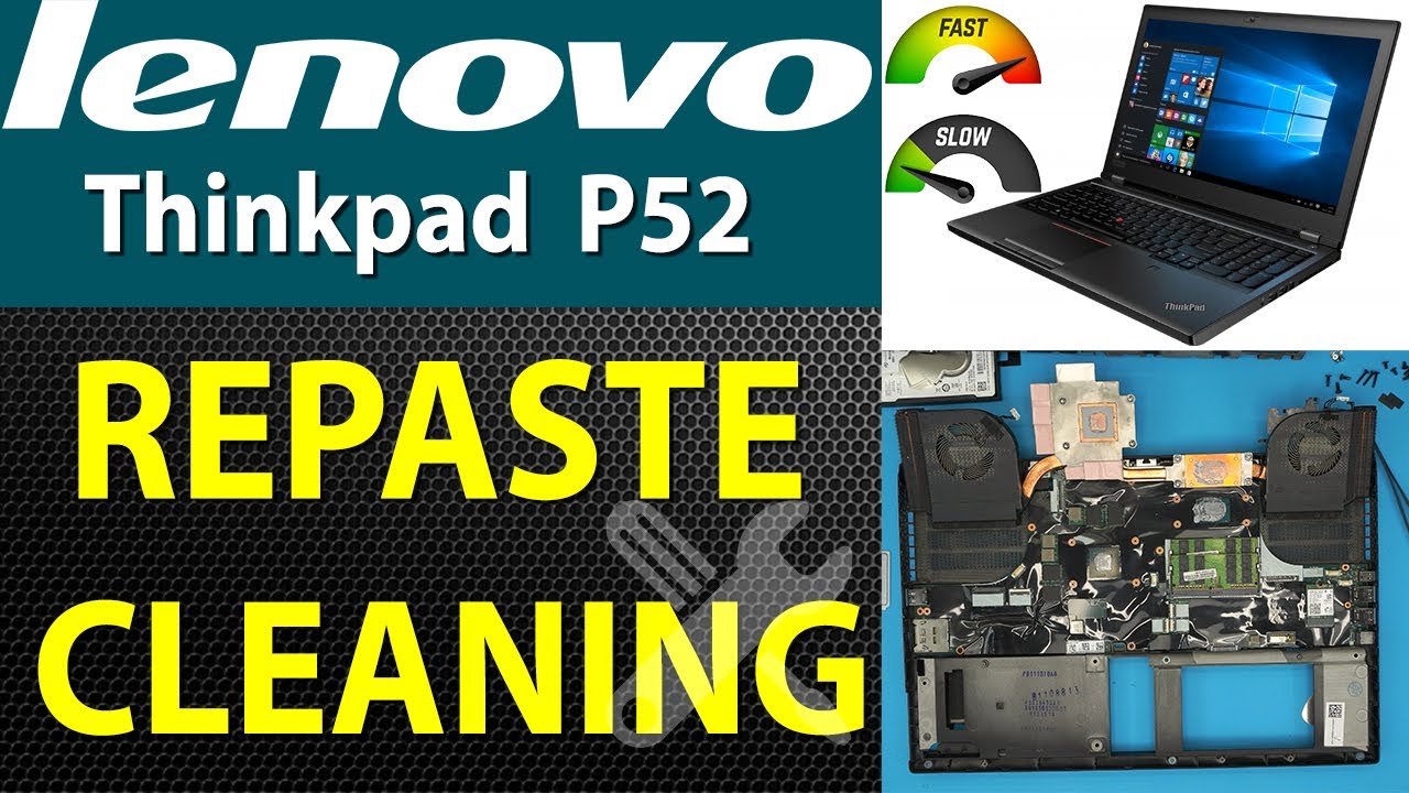 Как переклеить и почистить ноутбук Lenovo Thinkpad P52: пошаговое руководство ✅