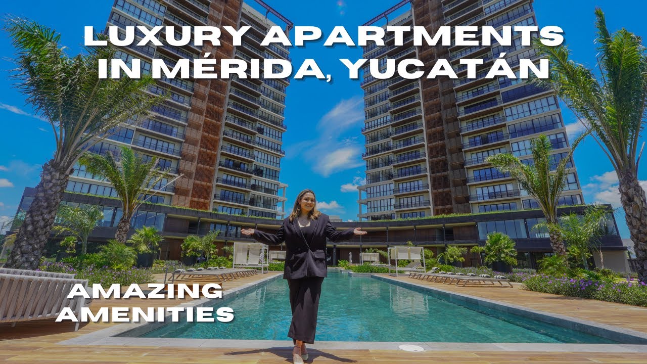 RESORT-STYLE CONDOS in MÉRIDA, YUCATÁN — Luxury apartments with amazing amenities and prime location