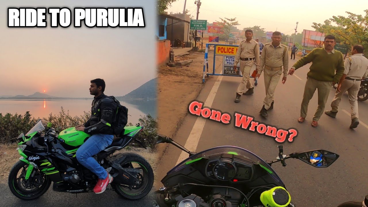 Kolkata To Purulia Ride On Superbikes Gone Wrong😭 | PT-01 | RG Motolife
