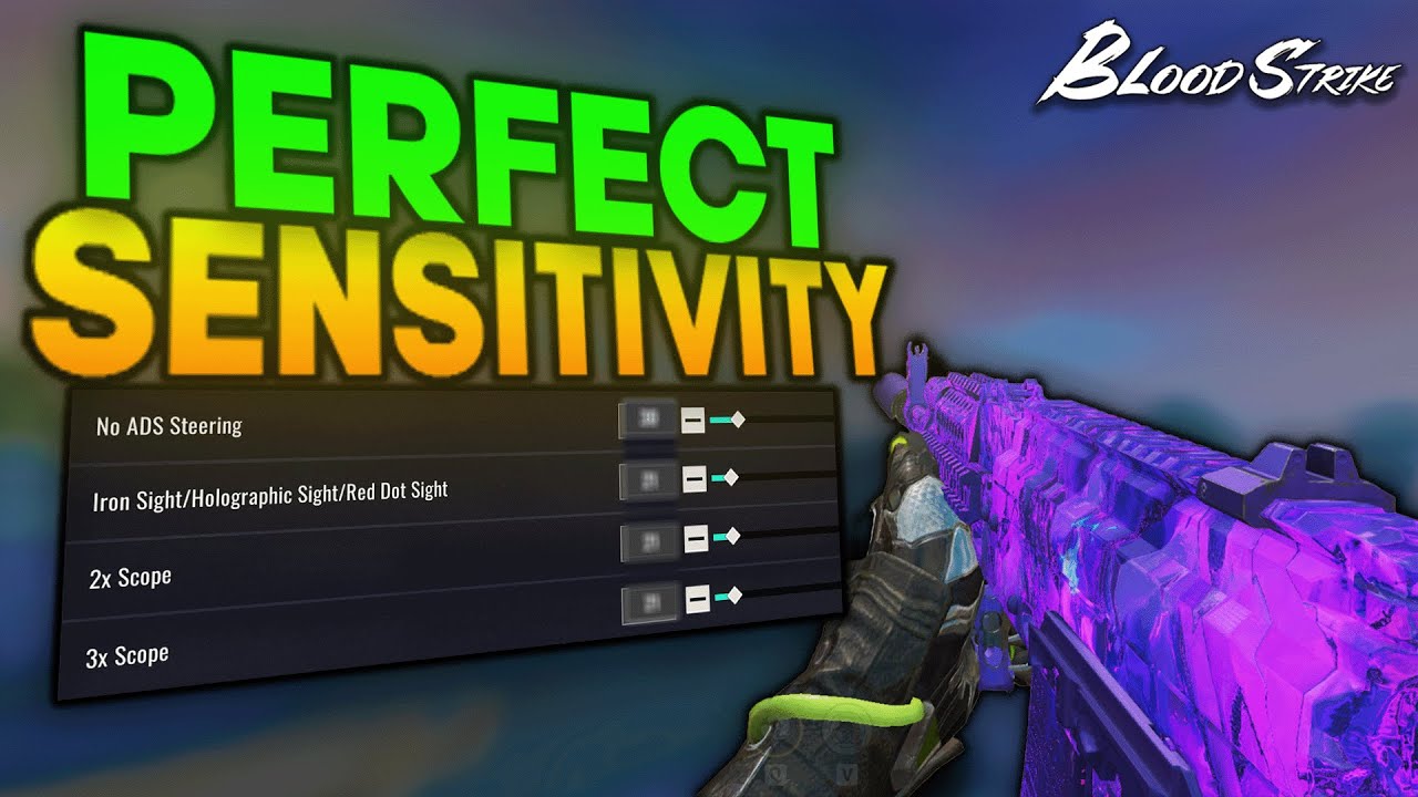 How To Find Your PERFECT Sensitivity in Blood Strike (BEST METHOD)