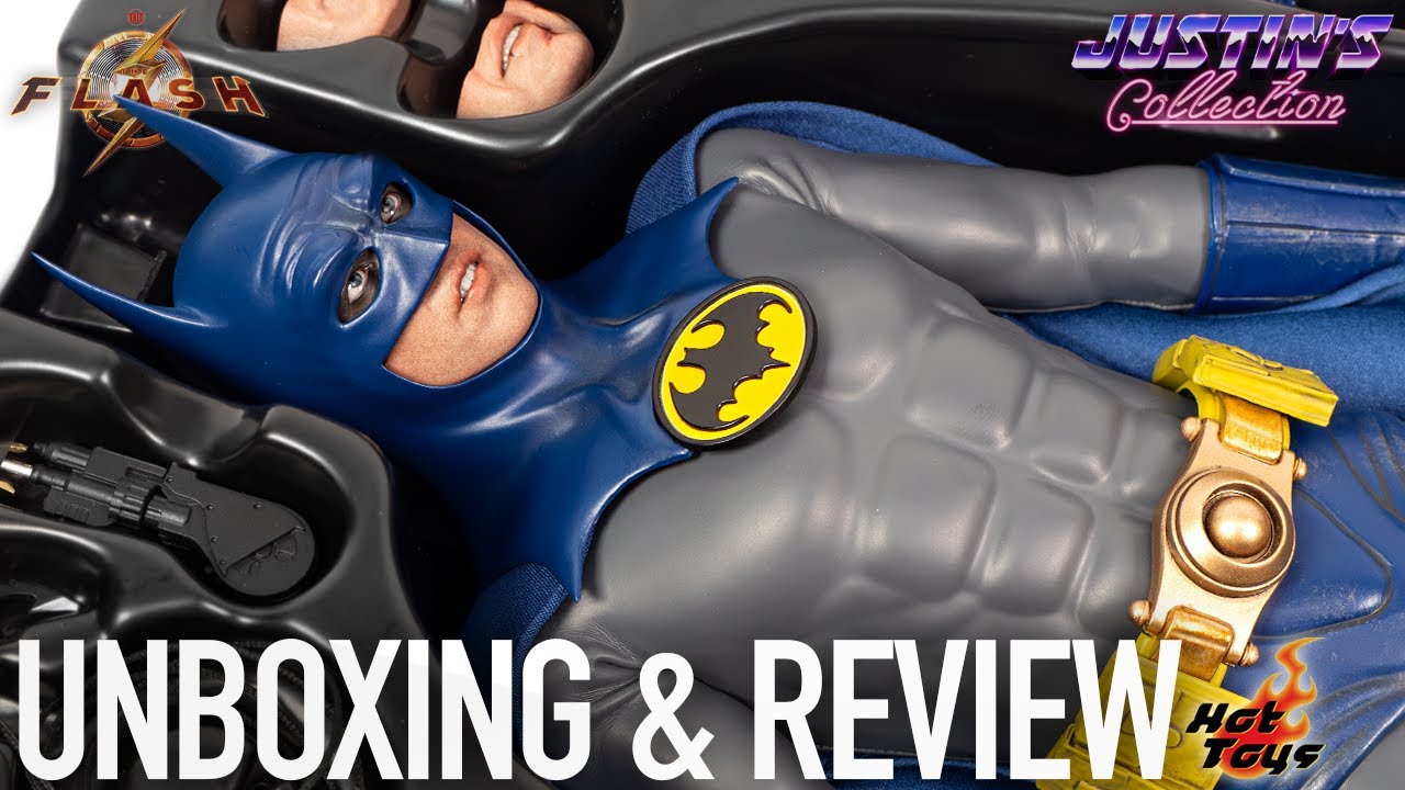 Hot Toys Batman Blue & Grey Suit Unboxing & Review