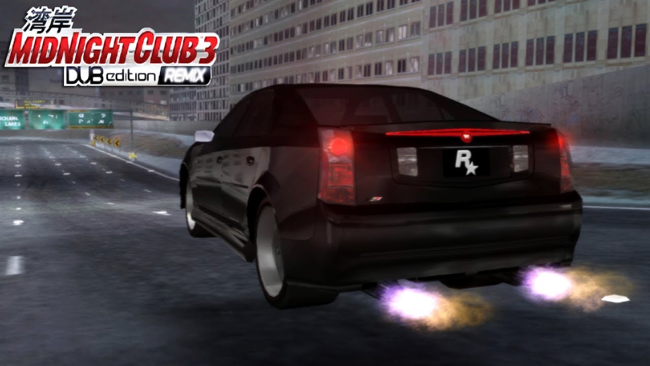 Cadillac CTS-V All Black - Midnight Club 3 DUB Edition Remix