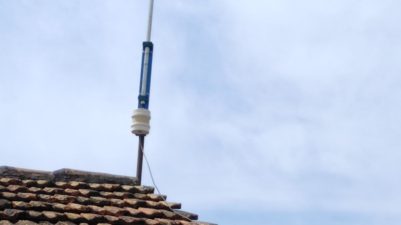 ANTENA VERTICAL MULTIBANDA parte 02. Melhorias aconteceu. Assista até o final.