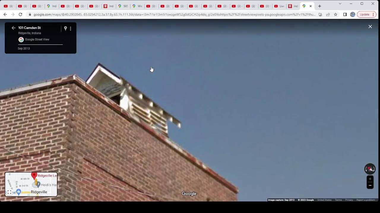 Indiana siren hunting on google maps LIVE.