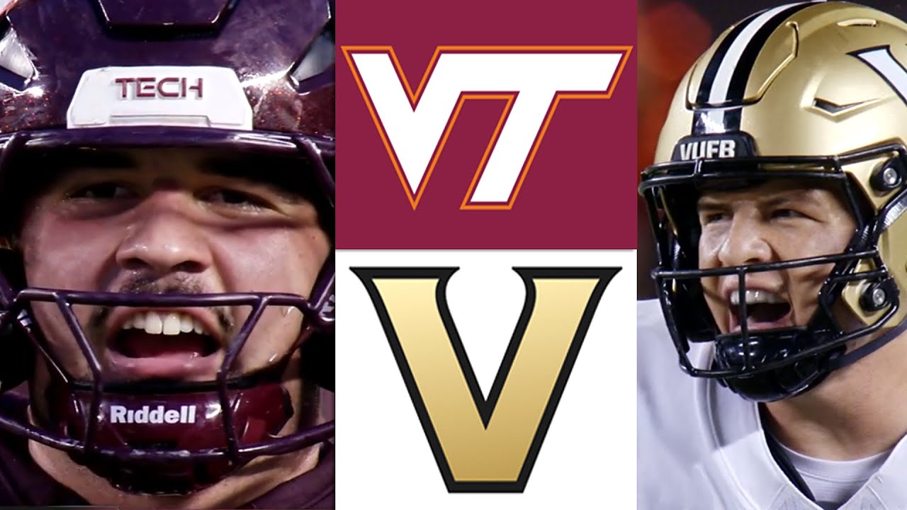 Vanderbilt vs Virginia Tech College Football Highlights Full Game 2025