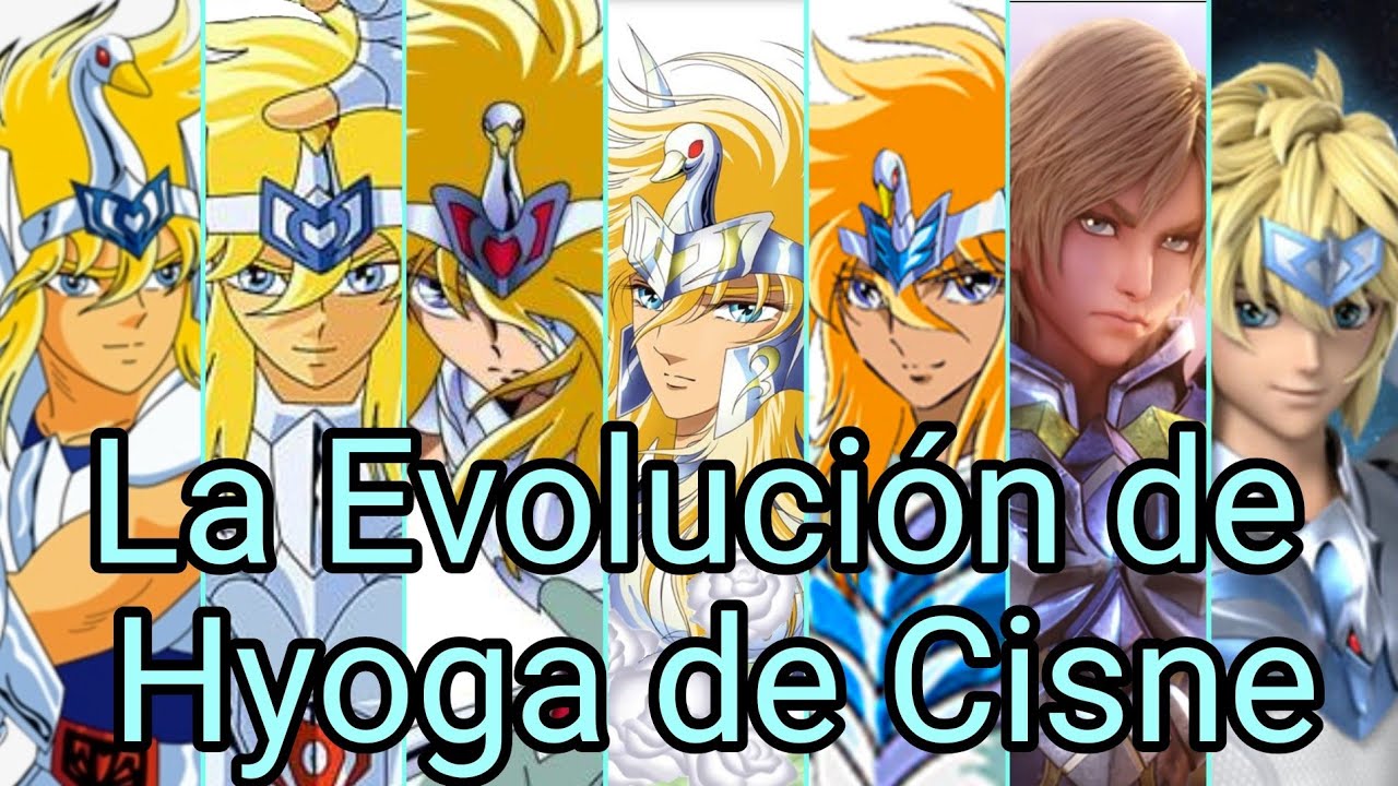 La Evolución de Hyoga de Cisne (1986-2019)