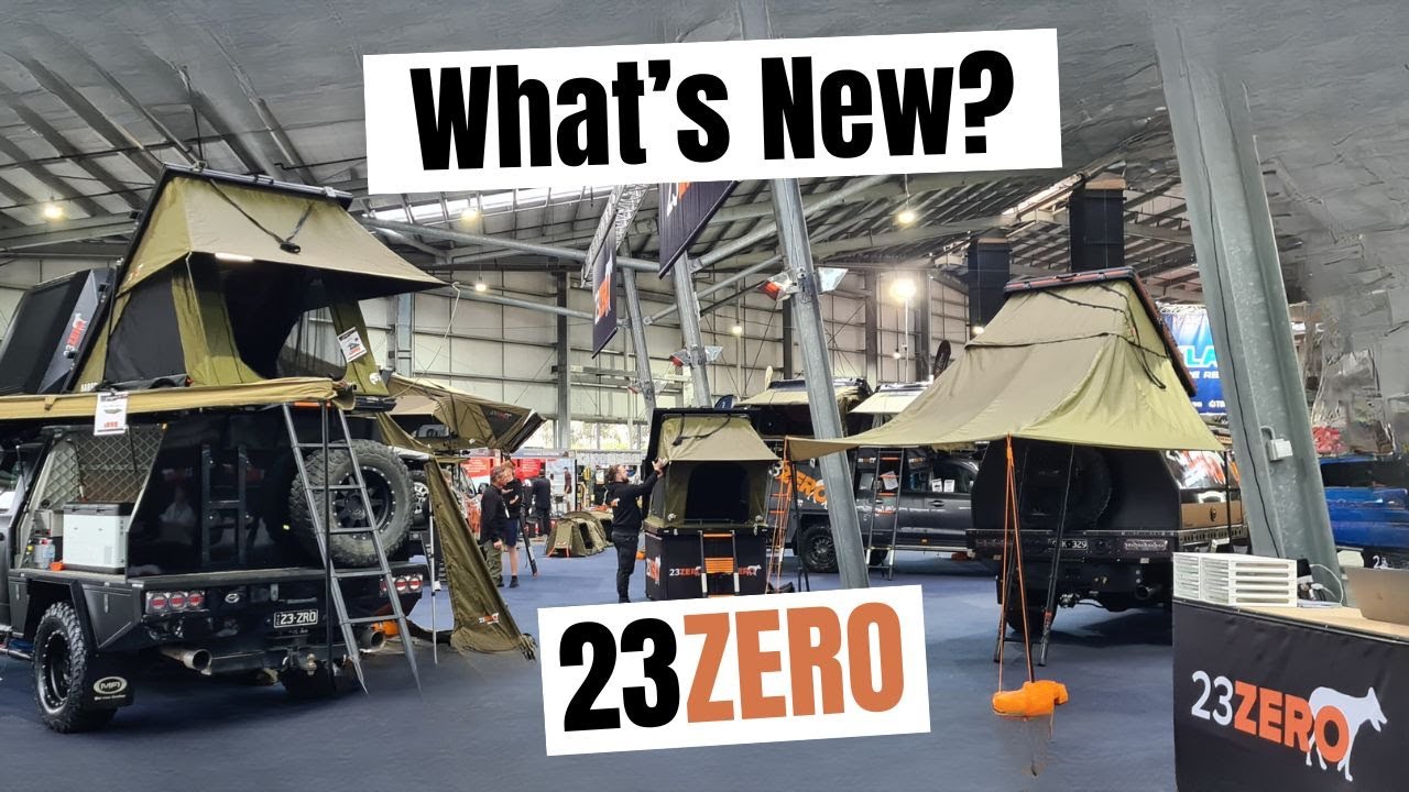 Complete 23ZERO Range of Roof Top Tents!