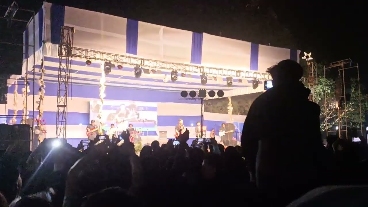 Nokpante live perform at garobadha NMSS silver jubilee concert#garohills  